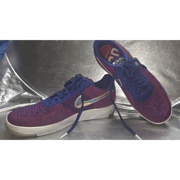 Nike Air Force 1 Ultra Flyknit Low USA Olympic Gym Red Blue 826577-601 Men Size main image 7